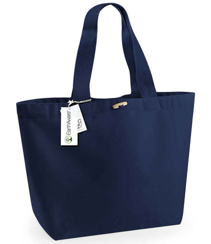 Westford Mill EarthAware® Organic Marina Tote XL Bag - French Navy (W855)