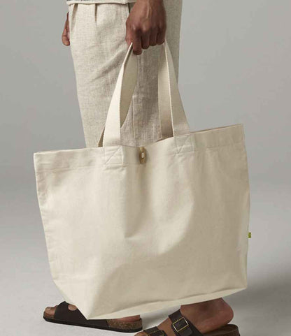 Westford Mill EarthAware® Organic Marina Tote XL Bag - Natural (W855)