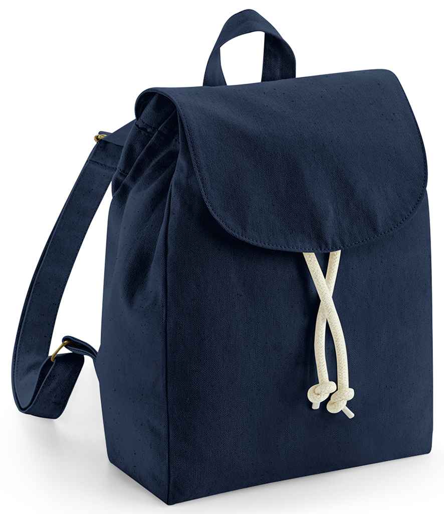 Westford Mill EarthAware® Organic Mini Rucksack - French Navy (W881)