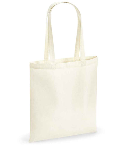 Westford Mill Recycled Cotton Tote Bag - Natural (W901)