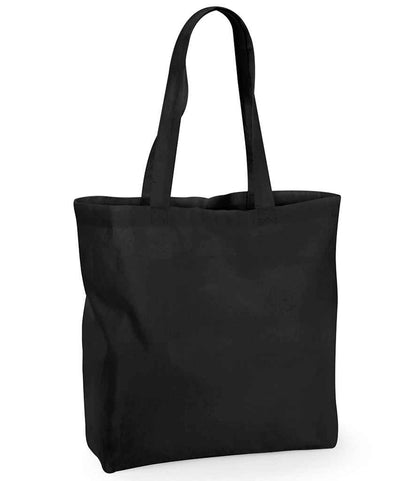Westford Mill Recycled Cotton Maxi Tote Bag - Black (W925)