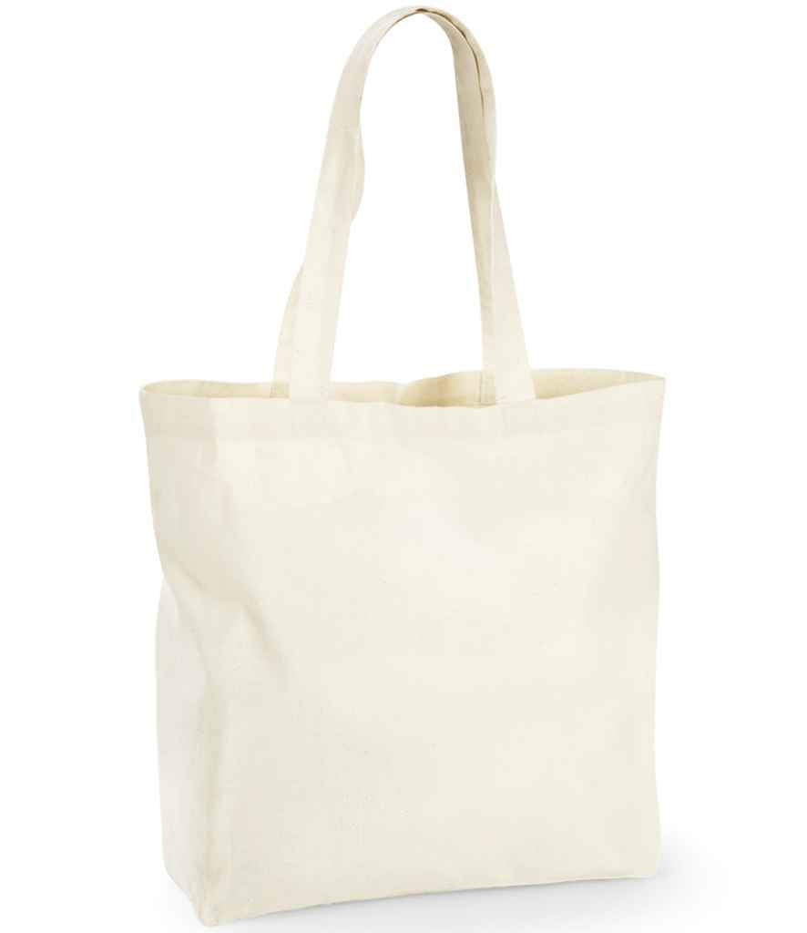 Westford Mill Recycled Cotton Maxi Tote Bag - Natural (W925)