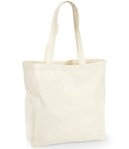 Westford Mill Recycled Cotton Maxi Tote Bag - Natural (W925)