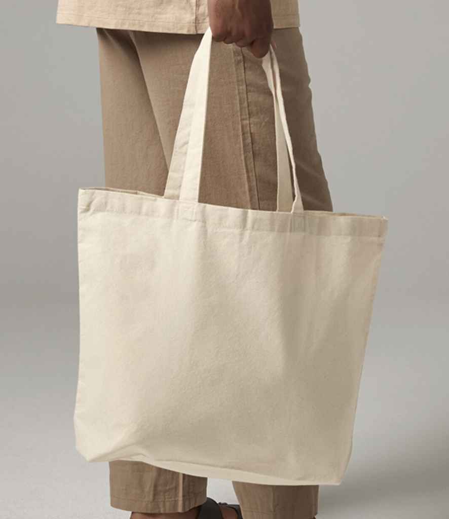 Westford Mill Recycled Cotton Maxi Tote Bag - Natural (W925)