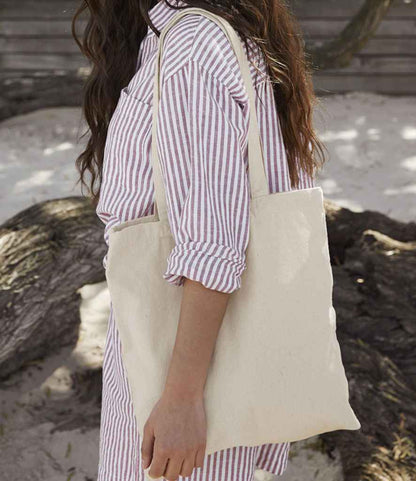 Westford Mill Revive Recycled Tote Bag - Natural (W961)