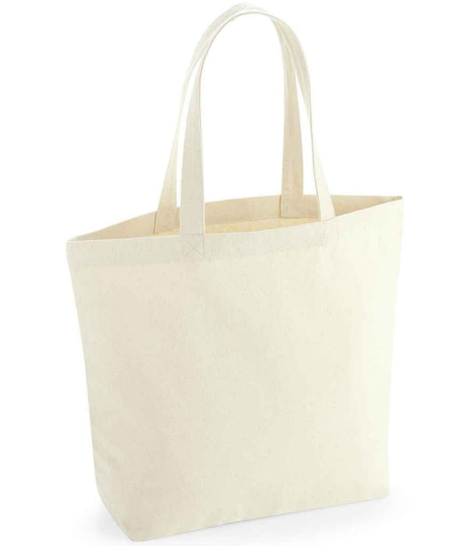 Westford Mill Revive Recycled Maxi Tote Bag - Natural (W965)