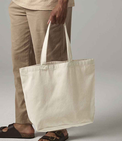 Westford Mill Revive Recycled Maxi Tote Bag - Natural (W965)