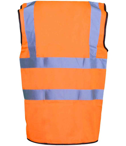 Warrior Warrior Hi-Vis Waistcoat - Fluorescent Orange (WR001)