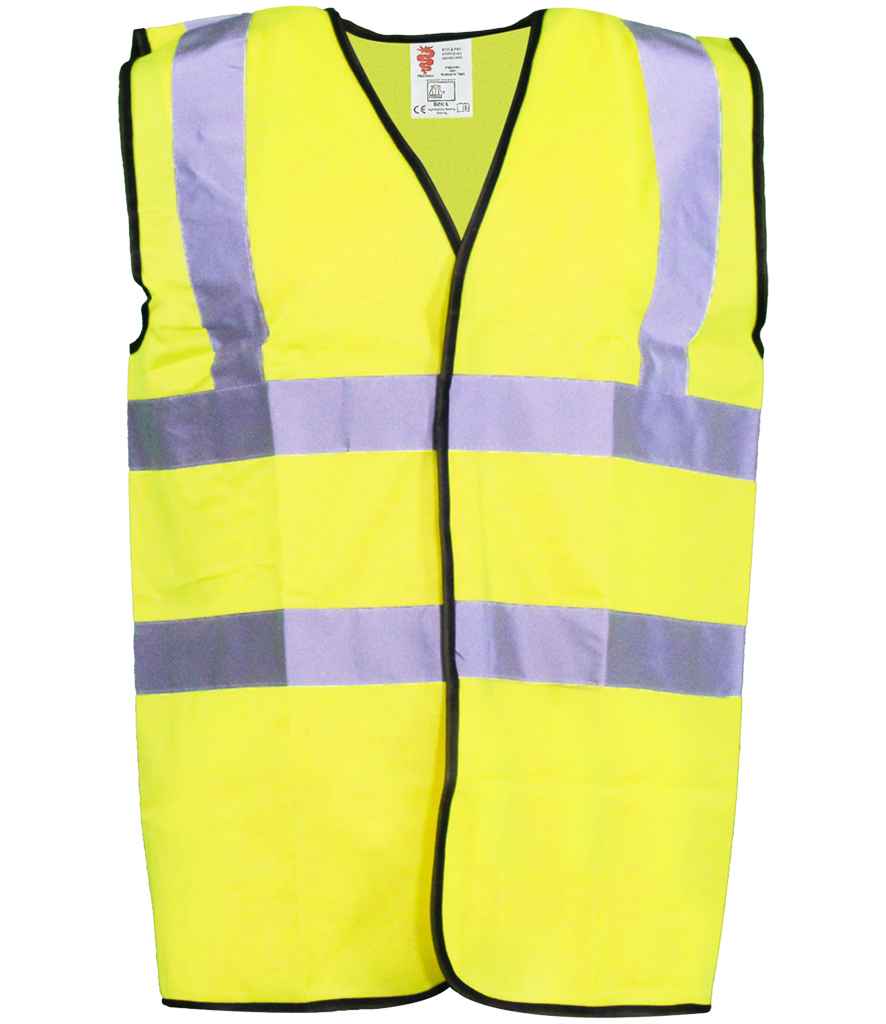 Warrior Warrior Hi-Vis Waistcoat - Fluorescent Yellow (WR001)