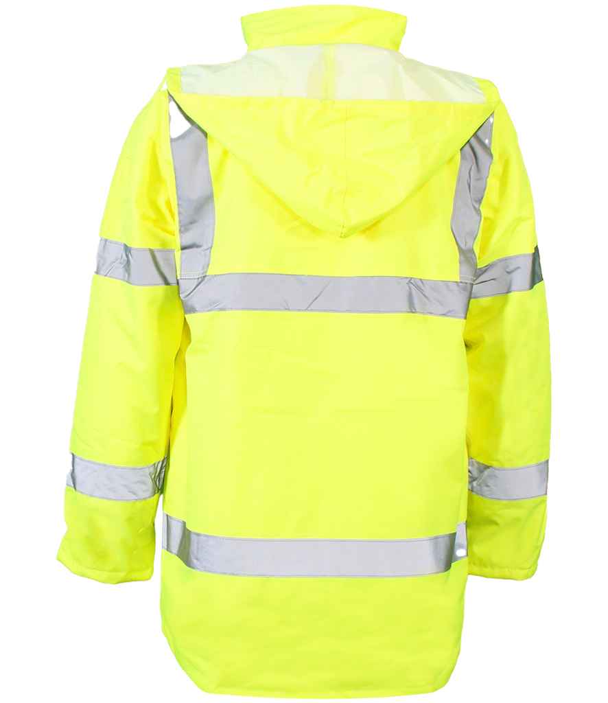 Warrior Warrior Hi-Vis Traffic Jacket - Fluorescent Yellow (WR005)