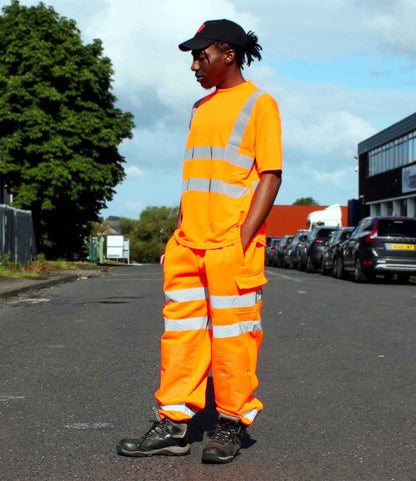 Warrior Warrior Hi-Vis T-Shirt - Fluorescent Orange (WR009)