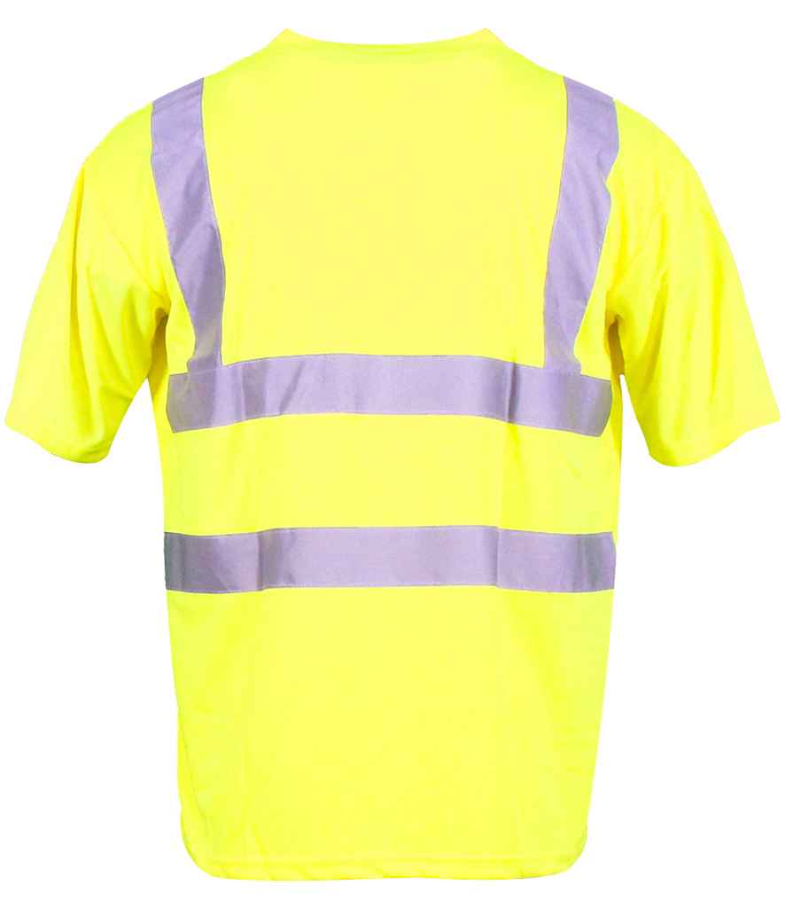 Warrior Warrior Hi-Vis T-Shirt - Fluorescent Yellow (WR009)