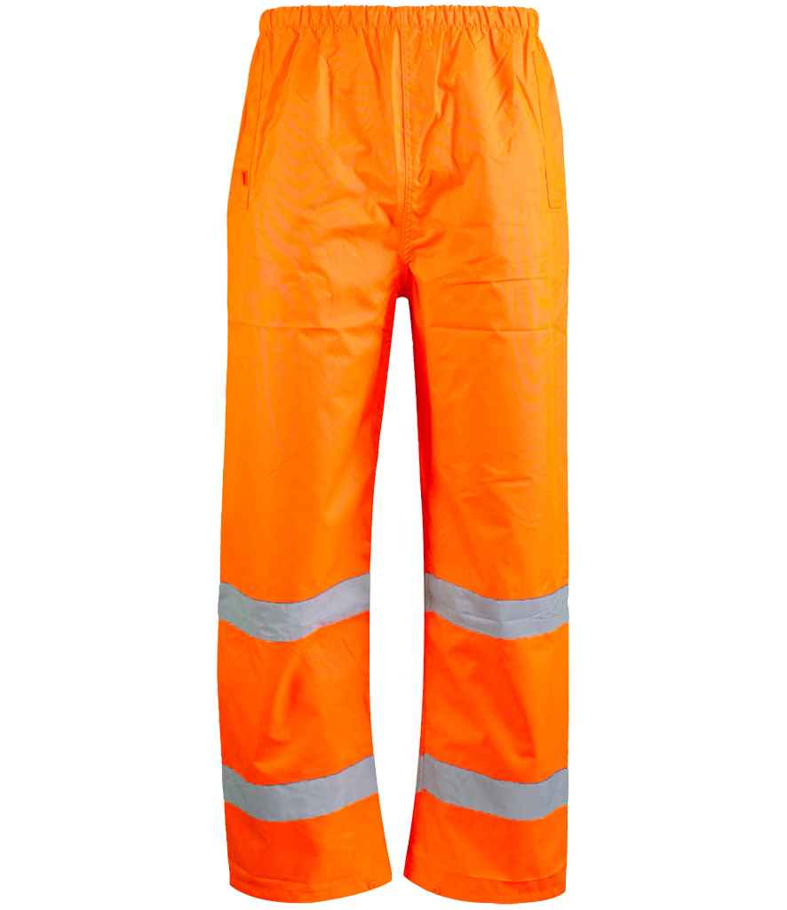 Warrior Warrior Hi-Vis Overtrousers - Fluorescent Orange (WR010)