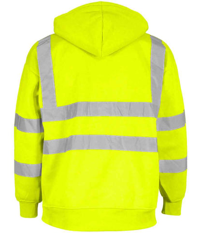 Warrior Warrior Hi-Vis Pull On Hoodie - Fluorescent Yellow (WR012)