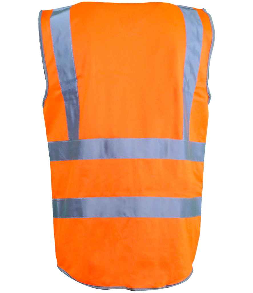 Warrior Warrior Hi-Vis Executive Waistcoat - Orange (WR035)