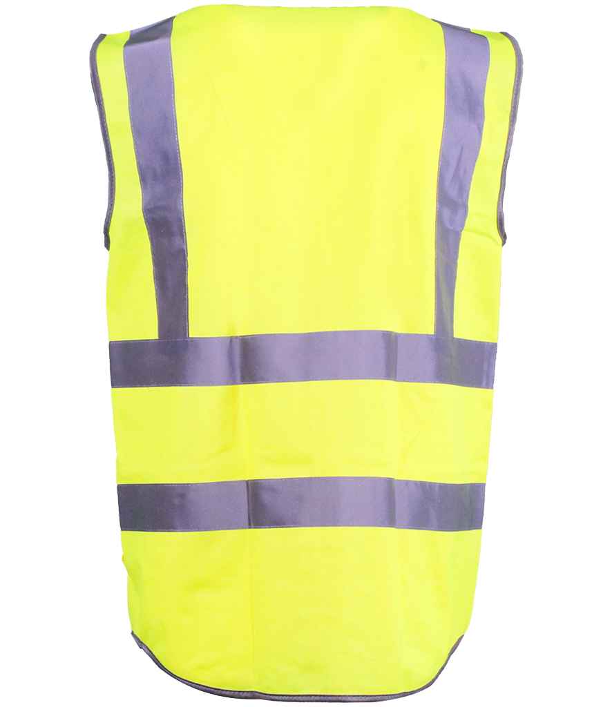 Warrior Warrior Hi-Vis Executive Waistcoat - Yellow (WR035)