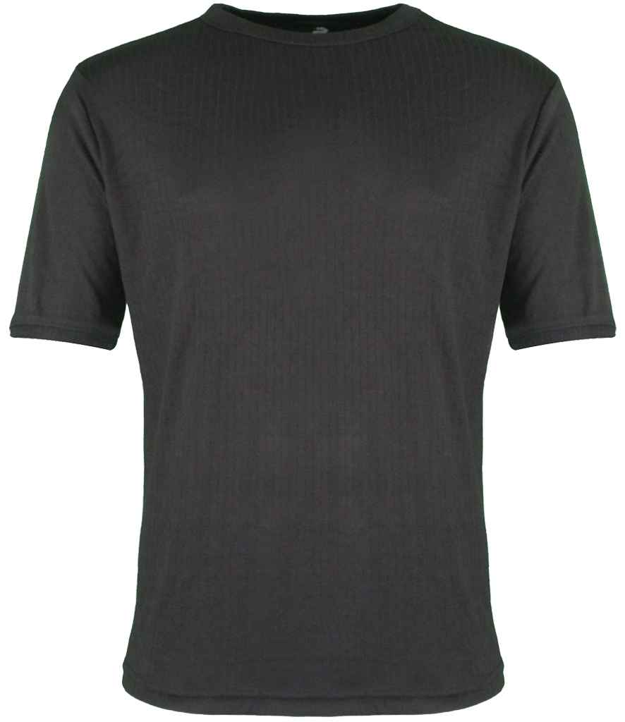 Warrior Warrior Thermal Short Sleeve T-Shirt - Black (WR201)