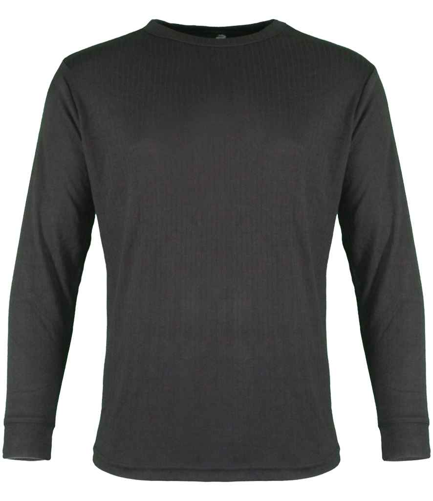 Warrior Warrior Thermal Long Sleeve T-Shirt - Black (WR202)