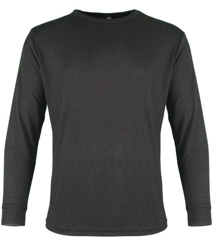 Warrior Warrior Thermal Long Sleeve T-Shirt - Black (WR202)