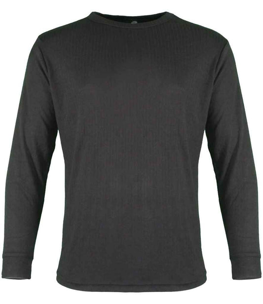 Warrior Warrior Thermal Long Sleeve T-Shirt - Black (WR202)