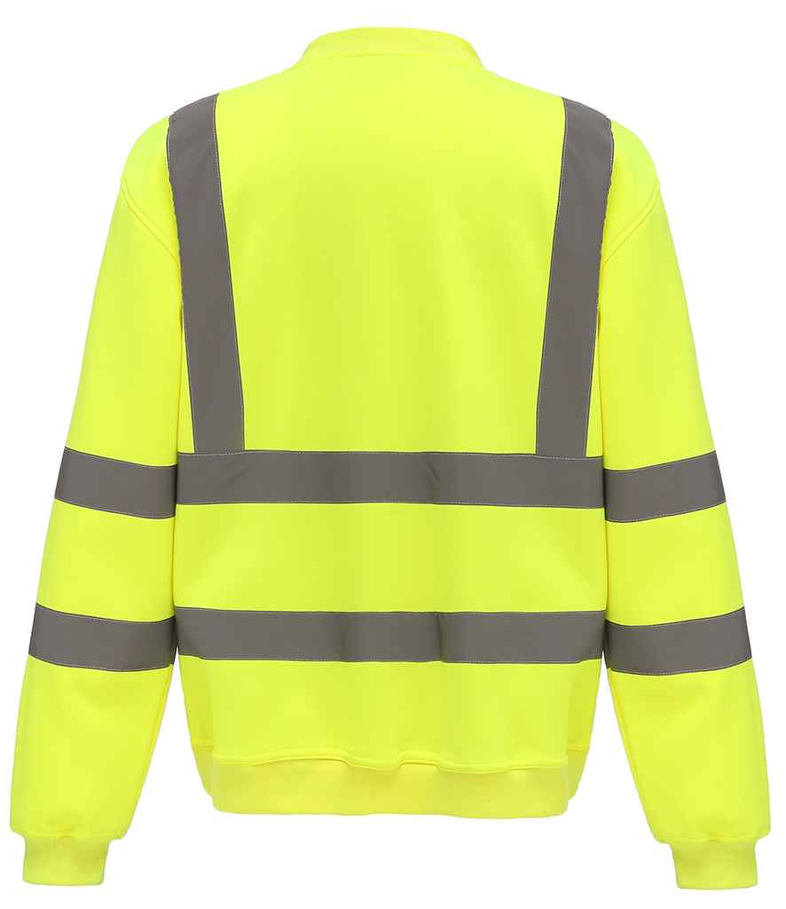 Yoko Hi-Vis Sweatshirt - Yellow (YK030)