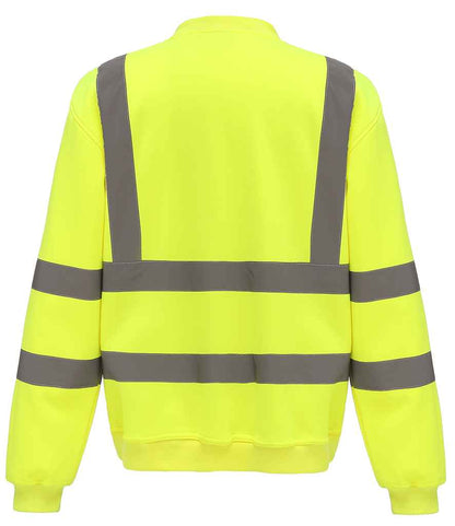 Yoko Hi-Vis Sweatshirt - Yellow (YK030)
