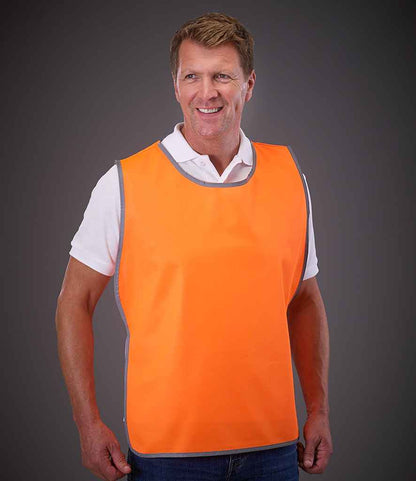 Yoko Hi-Vis Reflective Border Tabard - Orange (YK100)