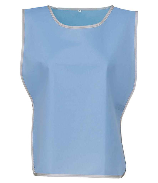 Yoko Hi-Vis Reflective Border Tabard - Sky Blue (YK100)