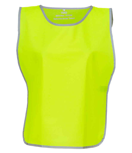 Yoko Hi-Vis Reflective Border Tabard - Yellow (YK100)