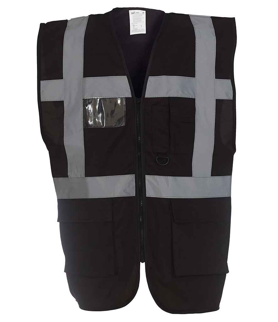 Yoko Executive Waistcoat - Black (YK103)