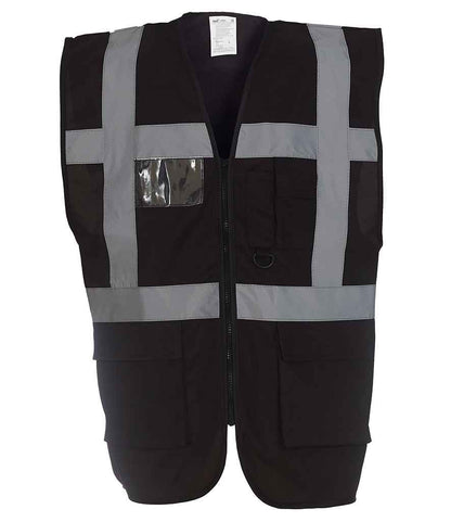 Yoko Executive Waistcoat - Black (YK103)
