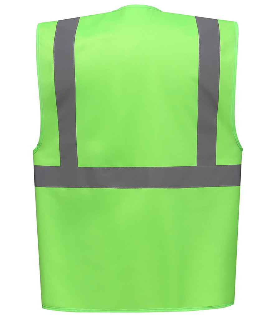 Yoko Executive Waistcoat - Lime Green (YK103)