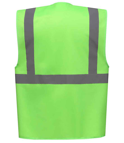 Yoko Executive Waistcoat - Lime Green (YK103)