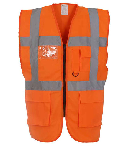 Yoko Executive Waistcoat - Orange (YK103)