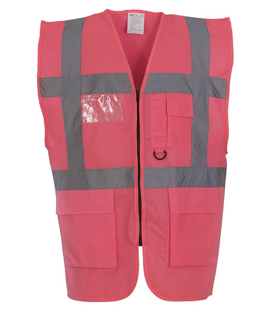 Yoko Executive Waistcoat - Pink (YK103)