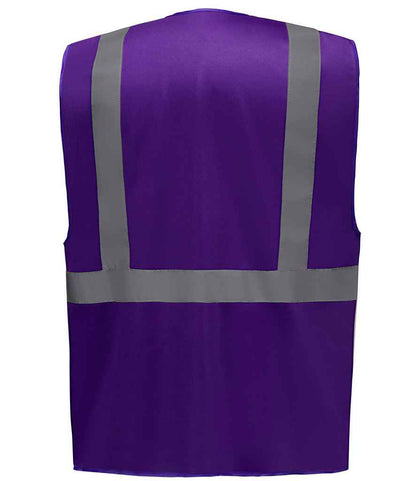 Yoko Executive Waistcoat - Purple (YK103)