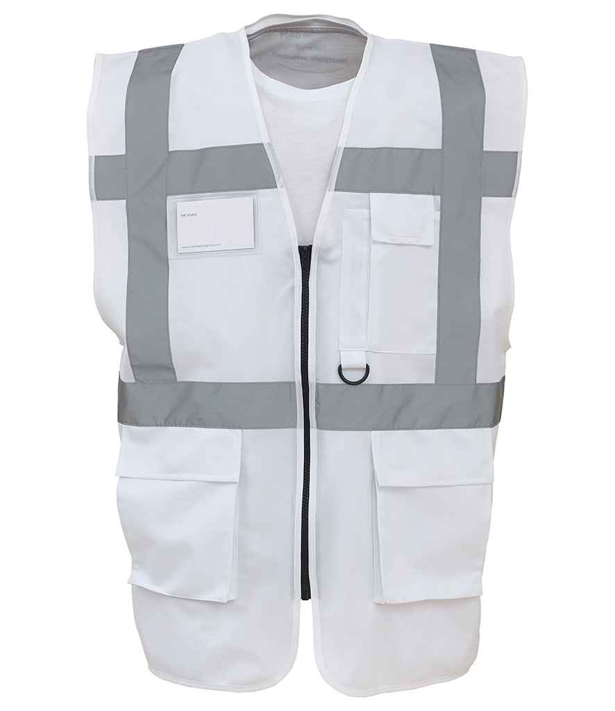 Yoko Executive Waistcoat - White (YK103)