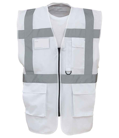 Yoko Executive Waistcoat - White (YK103)
