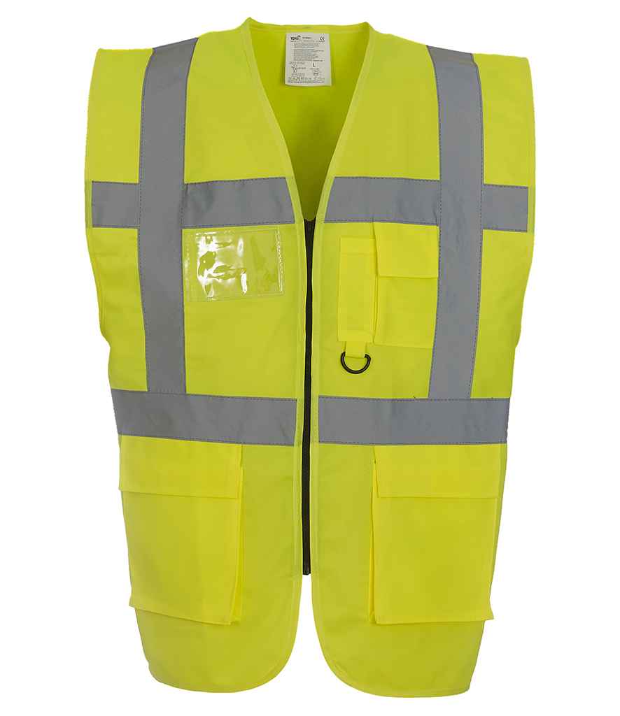 Yoko Executive Waistcoat - Yellow (YK103)