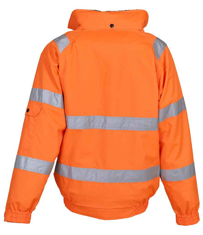 Yoko Fontaine Flight Jacket - Orange (YK213)