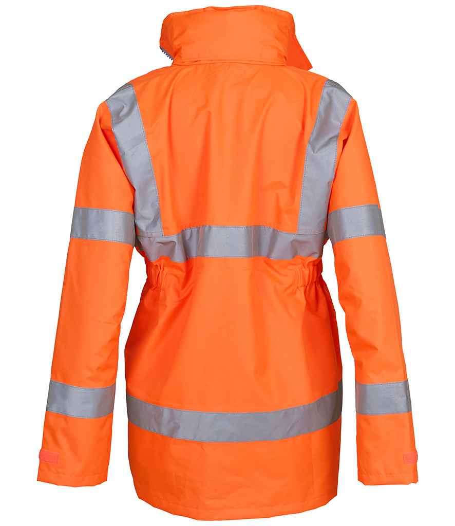 Yoko Ladies Hi-Vis Executive Jacket - Orange (YK218)