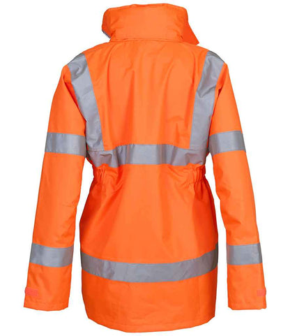 Yoko Ladies Hi-Vis Executive Jacket - Orange (YK218)