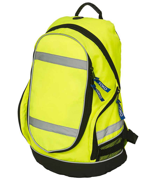 Yoko Hi-Vis London Rucksack - Yellow (YK502)