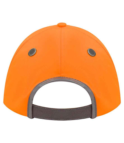 Yoko Hi-Vis Safety Bump Cap - Orange (YK550)
