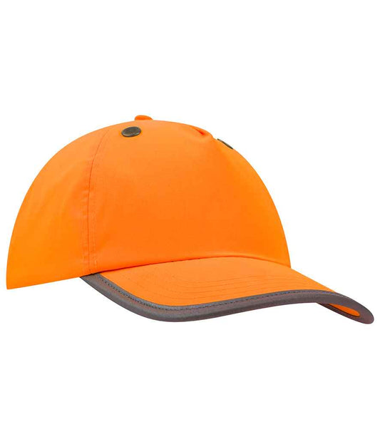 Yoko Hi-Vis Safety Bump Cap - Orange (YK550)