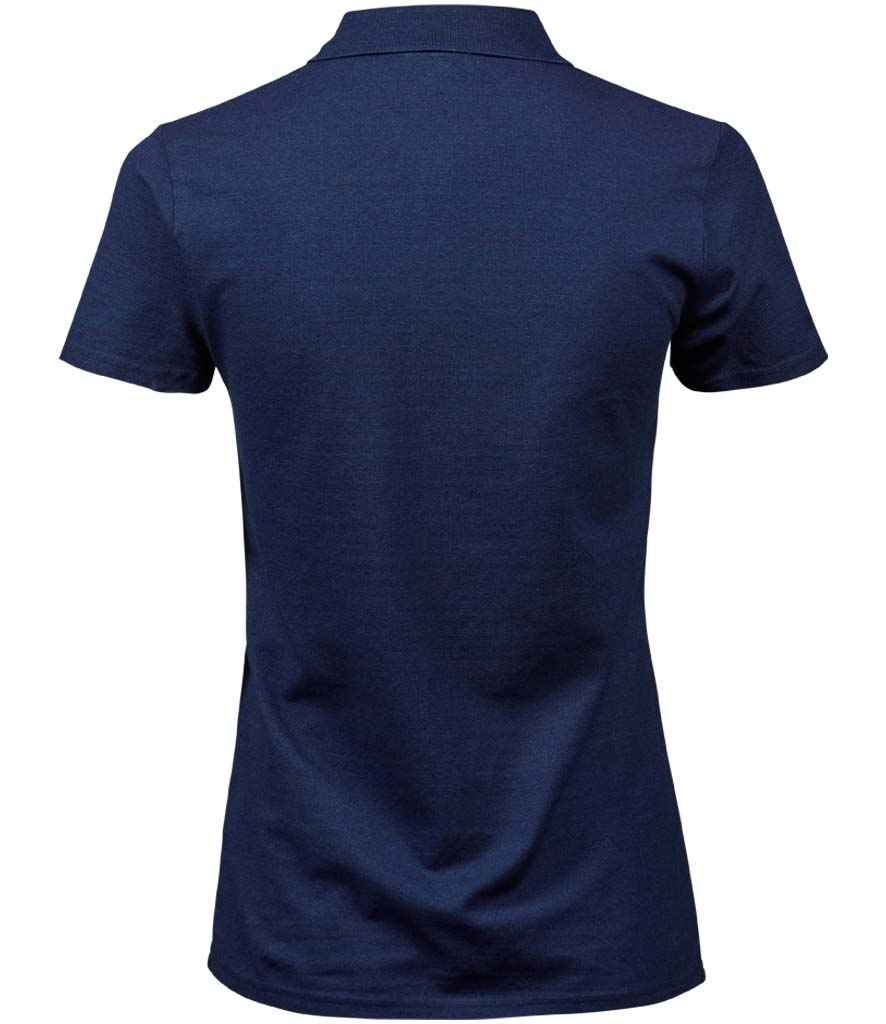 Tee Jays Ladies Luxury Stretch Polo Shirt - BACK