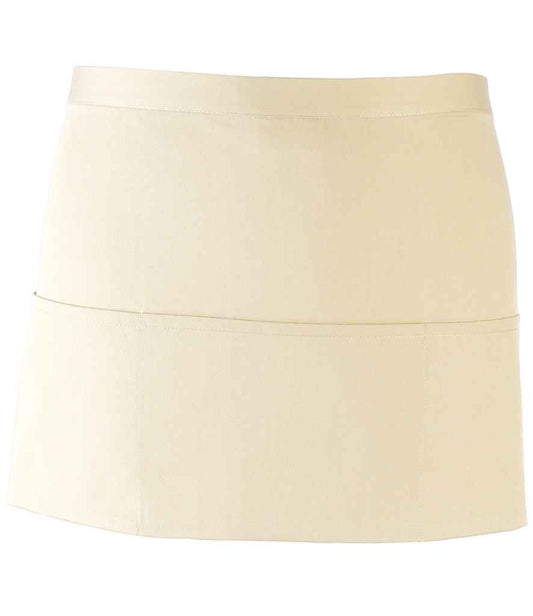 Premier 'Colours' 3 Pocket Apron - FRONT