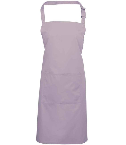 Premier 'Colours' Bib Apron with Pocket - FRONT