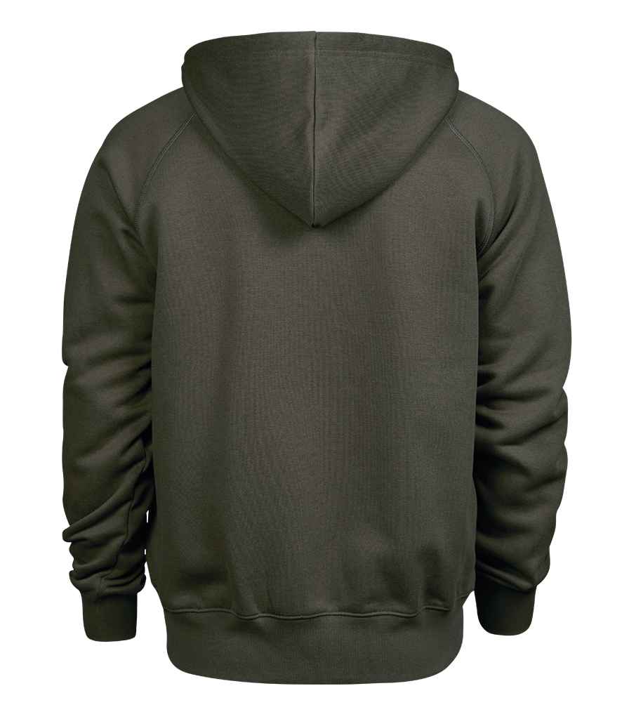 Tee Jays Fashion Zip Hooded Sweatshirt - BACK