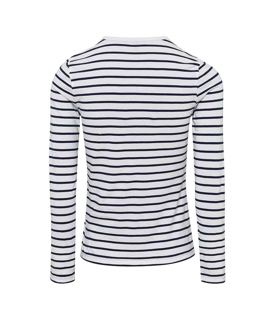 Premier Ladies Long John Roll Sleeve T-Shirt - BACK